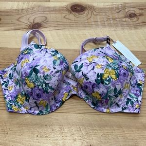 🦋 NWT - Pretty Butterfly/Floral VICTORIA’S SECRET Love Cloud Light Push-Up Bra!